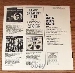 1st Stereo Issue Elvis Presley A Date With Elvis LSP-2011(e) with Stereo Sticker