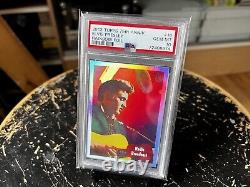 2013 Topps 75th Anniversary PSA 10 Rainbow Foil #10 Elvis Presley POP 1 RARE HIT