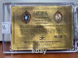 2024 Eternal Cuts Michael Jackson&Elvis Presley 02/10 Authentic Relic Rare