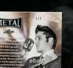 2024 Leaf Elvis Presley Icons Collection. Red Flood Version. #64. Rare. 1 /1