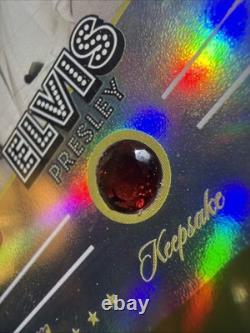 2026 Elvis Presley Keepsake Gemstone Relic 07/10 RED GEM SP Rare Card #45