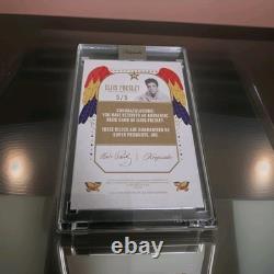 2026 Keepsake Elvis Presley Spotlight Pink Refractor Authentic Relic 5/5 Rare