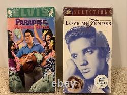 20 Elvis Presley FACTORY SEALED VHS Commemorative Collection Lot Super Rare