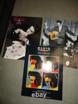 21 Rare 1970's & Up Elvis Presley, Memphis Newspaper, Catalogs & Tabloids! F/S