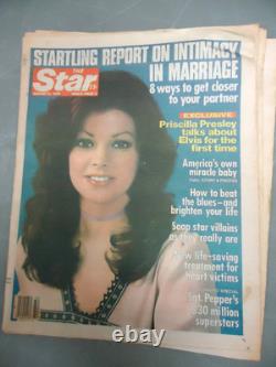 21 Rare 1970's & Up Elvis Presley, Memphis Newspaper, Catalogs & Tabloids! F/S