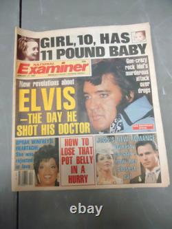 21 Rare 1970's & Up Elvis Presley, Memphis Newspaper, Catalogs & Tabloids! F/S