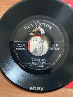25 Rare Elvis Presley Vinyl 45 Records With 25 Authentic Picture Sleeves + Book