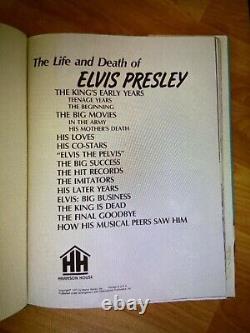 25 Rare Elvis Presley Vinyl 45 Records With 25 Authentic Picture Sleeves + Book