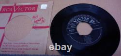 2 EX RARE 1956 45 EP Elvis Presley JAPAN U. S. Military Base & P. O. Dated Sleeves
