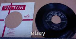 2 EX RARE 1956 45 EP Elvis Presley JAPAN U. S. Military Base & P. O. Dated Sleeves