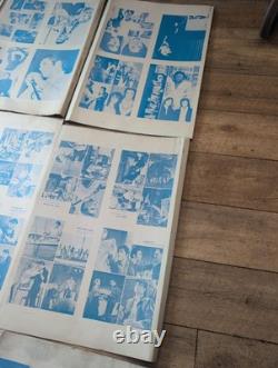 31 Ultra Rare 1977 Elvis Presley Metal Printing Plates The Legend Lives On Vtg