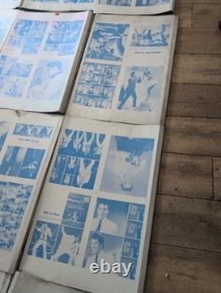 31 Ultra Rare 1977 Elvis Presley Metal Printing Plates The Legend Lives On Vtg