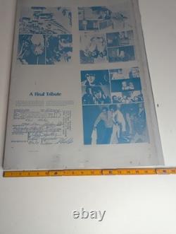 31 Ultra Rare 1977 Elvis Presley Metal Printing Plates The Legend Lives On Vtg