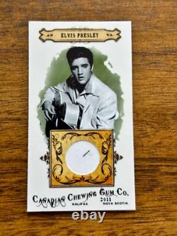 3 Rare Elvis Presley Remnant Of Hair Cards Canadian Chewing Gum Co. 6, 8, 12/15