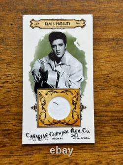 3 Rare Elvis Presley Remnant Of Hair Cards Canadian Chewing Gum Co. 6, 8, 12/15