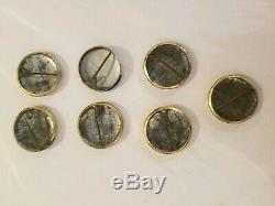 7 Elvis Presley (1956) 7/8 Vintage Rock n Roll Pin-Back Button Collection RARE