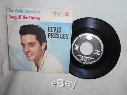 7 Elvis Presley - The Walls Have Ears / Song Of The Shrimp (mega Rare)