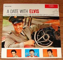 A DATE WITH ELVIS Presley 1st Stereo Issue LSP-2011 with Hype Sticker Beautiful