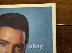 August 12 1969 Elvis Presley Rare Las Vegas International Hotel Menu & Head Shot