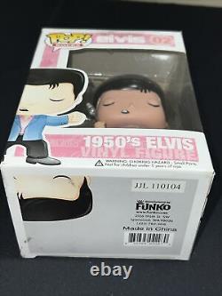 Authentic Elvis Presley Funko Pop #02 1950's Very Rare JJL 110104