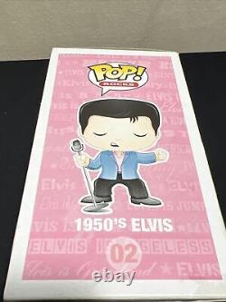 Authentic Elvis Presley Funko Pop #02 1950's Very Rare JJL 110104