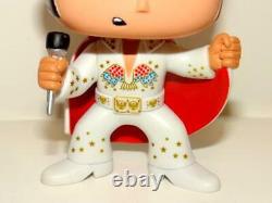 Authentic Funko Pop Rocks 1970s Elvis Presley #03 JUMPSUIT Vaulted Retired RARE