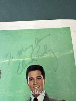 Autographed ELVIS PRESLEY Original RARE RCA VICTOR PROMO Catalog