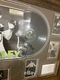 Autographed Elvis Presley Museum Quality 1st Album Cover/record Nm Rare Photos