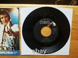 BEAUTIFUL RARE SET! BLACK LABEL Elvis Presley FOR THE HEART / HURT PB-10601