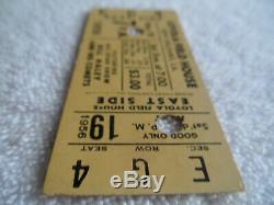 BILL HALEY & His Comets 1956 UNUSED CONCERT TICKET Super Rare