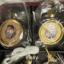 Bradford Exchange Elvis Presley Christmas Ornament Lot Of 12 With Certificate Rare