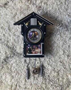 Bradford Exchange Elvis Presley For All Time Cuckoo Clock 2008 Working Rare