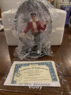 Bradford Exchange Elvis Presley Record Breaking Moment Jailhouse Rock #327 RARE