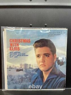 CHRISTMAS WITH ELVIS 7 EPNM-/NMrArE 58 true US 1st PR RCA EPA-4340