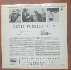 CLP 1105 Elvis Presley Rock n Roll No. 2 HMV UK LP RARE 1957 First Pressing