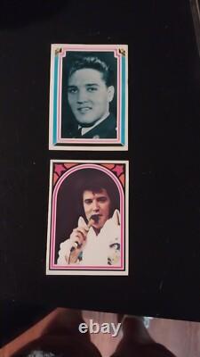 COMPLETE Set 1978 Elvis Presley Boxcar Trading Cards 1-66 RARE BOTH #24 Unique