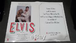 Colonel Tom Parker Elvis Manager Signed Autographed 80th Bday Menu Hilton Rare