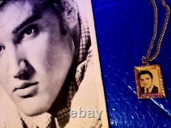 EELVIS PRESLEY 1956 RARE CHARM NECKLACE 1950s ORIGINAL