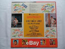 ELVIS 1st Press 1962 Girls Girls Girls LP RARE Living Stereo SUPER RARE Calendar