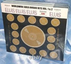 ELVIS 50 WORLD WIDE GOLD AWARD 1 & 2 4- CD BOX MEGA RARE 124-Songs IMPORT NEW