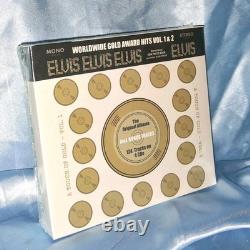 ELVIS 50 WORLD WIDE GOLD AWARD 1 & 2 4- CD BOX MEGA RARE 124-Songs IMPORT NEW