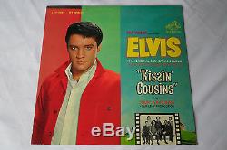 ELVIS Original 1964 SILVER TOP STEREO Kissin' Cousins LP SUPER RARE