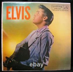 ELVIS PRESLEY1956 MONO RCA LPM 13825S/5SRARE BANDED AD BACKTOP 1st ISSUE LP