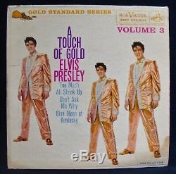 ELVIS PRESLEYA Touch Of Gold Volume 3Rare Picture Sleeve-RCA VICTOR #45EP-5141