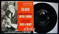 ELVIS PRESLEYNever Ending? Rare Picture Sleeve+45RCA #47-8400 (Summer Vacation)