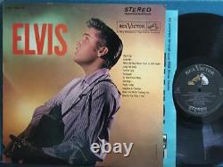 ELVIS PRESLEYS/TNM-/VG++ RARE 1962 DEEP GROOVE STAGGERED STEREONO (e)1S/1S