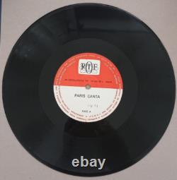 ELVIS PRESLEY 10 ORTF Promo Radio French Paris Canta Separate Ways TOP RARE