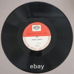 ELVIS PRESLEY 10 ORTF Promo Radio French Paris Canta Separate Ways TOP RARE