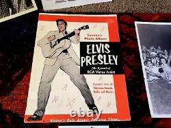 ELVIS PRESLEY 1956 FIRST CONCERT PROGRAM 1950s VERY RARE