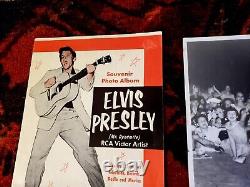 ELVIS PRESLEY 1956 FIRST CONCERT PROGRAM 1950s VERY RARE